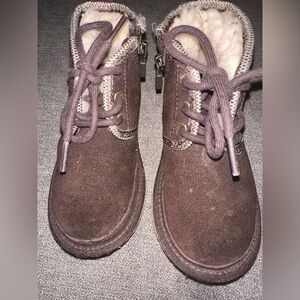 Brown Kids Uggs Size 10